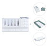 Cuna convertible 70x140 cm en blanco · Sero Bubble K554-M7700