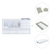 Cuna convertible 70x140 cm en blanco · Sero Bubble K554-M7700