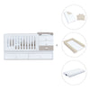 Cuna convertible 70x140 cm en blanco/beige · Sero Bubble K554-M7753