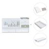 Cuna convertible 70x140 cm blanca/verde-oliva · Sero Bubble Erba K554-M7756