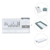 Cuna convertible 70x140 cm blanca/antracita · Sero Bubble Antracita K554-M7758