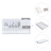 Cuna convertible 70x140 cm blanca/antracita · Sero Bubble Antracita K554-M7758