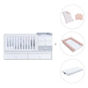 Cuna convertible 70x140 cm en blanco/gris · Sero Bubble K554-M7778