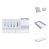 Cuna convertible 70x140 cm en blanco/gris · Sero Bubble K554-M7778