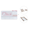 Cuna convertible 70x140 cm en blanco/rosa · Sero Bubble K554-M7742
