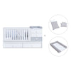 Cuna convertible 70x140 cm en blanco/gris · Sero Bubble K554-M7778