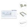 Cuna convertible 70x140 cm en blanco · Sero Bubble K554-M7700