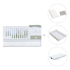Cuna convertible 70x140 cm blanca/verde-oliva · Sero Bubble Erba K554-M7756