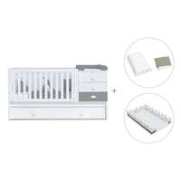 Cuna convertible 70x140 cm blanca/antracita · Sero Bubble Antracita K554-M7758