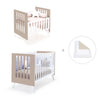 Minicuna y cuna todo en uno (7en1) blanca/beige · Nexo Tre Arena C187T-M7753