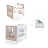 Minicuna y cuna todo en uno (7en1) blanca/beige · Nexo Tre Arena C187T-M7753