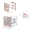 Minicuna y cuna todo en uno (7en1) blanca/beige · Nexo Tre Arena C187T-M7753