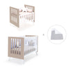 Minicuna y cuna todo en uno (7en1) blanca/beige · Nexo Tre Arena C187T-M7753