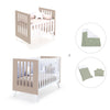 Minicuna y cuna todo en uno (7en1) blanca/beige · Nexo Tre Arena C187T-M7753