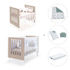 Minicuna y cuna todo en uno (7en1) blanca/beige · Nexo Tre Arena C187T-M7753