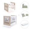 Minicuna y cuna todo en uno (7en1) blanca/beige · Nexo Tre Arena C187T-M7753