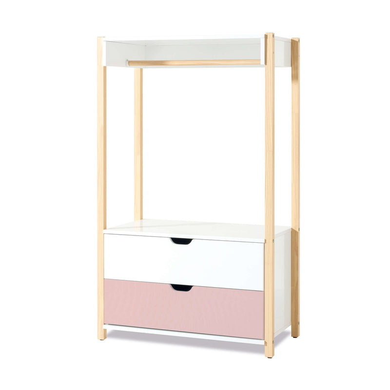 Armario infantil Montessori (con colgador y cajones) · Eden NW131