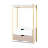 Armario infantil Montessori (con colgador y cajones) · Eden NW131
