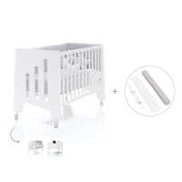 Cuna colecho madera blanca 60x120 cm (5en1) · Omni Due White C181D-M7700