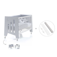 Cuna-escritorio 60x120 cm (2en1) gris · Omni Due Grey C181D-M7778