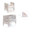 Minicuna 60x80 cm y cuna 60x120 cm (7en1) beige · Omni Tre Arena C181T-M7753