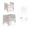 Minicuna 60x80 cm y cuna 60x120 cm (7en1) beige · Omni Tre Arena C181T-M7753