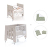 Minicuna 60x80 cm y cuna 60x120 cm (7en1) beige · Omni Tre Arena C181T-M7753