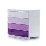 REACONDICIONADO - Mesita infantil con 4 cajones lila brillo · QM418-2375E