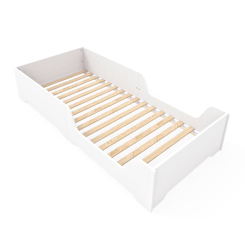Cama baja Montessori 90x200 cm blanca · Ilmoon