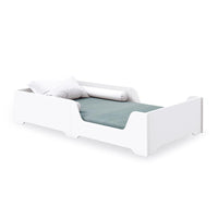 Cama baja Montessori 90x200 cm blanca · Ilmoon