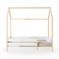 Cama Montessori 70x140 cm madera con cajón inferior · Sogni NB1400C