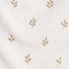 Nórdico minicuna 55x70 cm/60x80 cm (reversible) hojas beige · Nandina 1304A-116