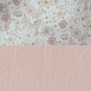 Cesta almacenaje infantil redonda flores rosa · Liberty 614-132
