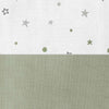 Cesta almacenaje infantil redonda verde con estrellitas · Mist 614-156