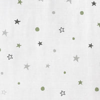 Nórdico minicuna 55x70 cm/60x80 cm (reversible) verde-oliva · Mist 1304A-156