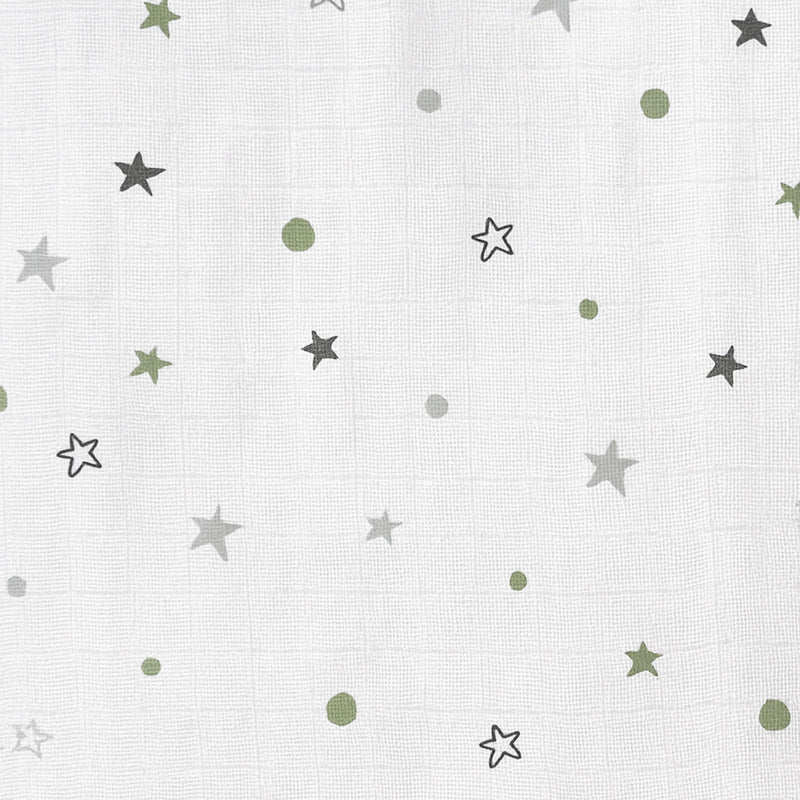Nórdico minicuna 55x70 cm/60x80 cm (reversible) verde-oliva · Mist 1304A-156