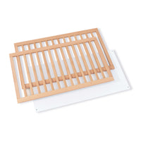 Kit conversión de minicuna 60x80 cm a cuna 60x120 cm madera