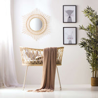 Capazo-moisés de rattán para bebés