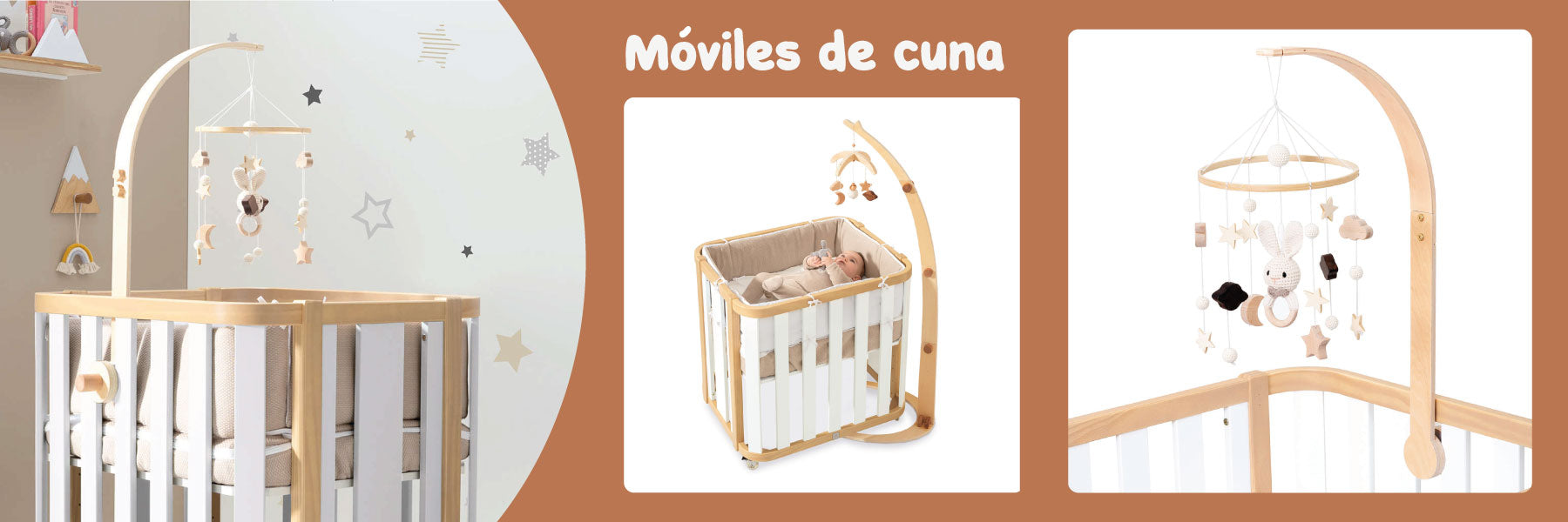 Móviles de cuna para bebés