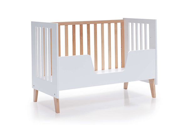 Barrera de protección para cuna-cama de bebé