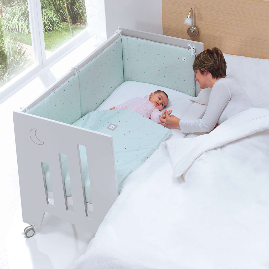 Encuentra aquí tu cuna colecho para bebé adaptable a la cama