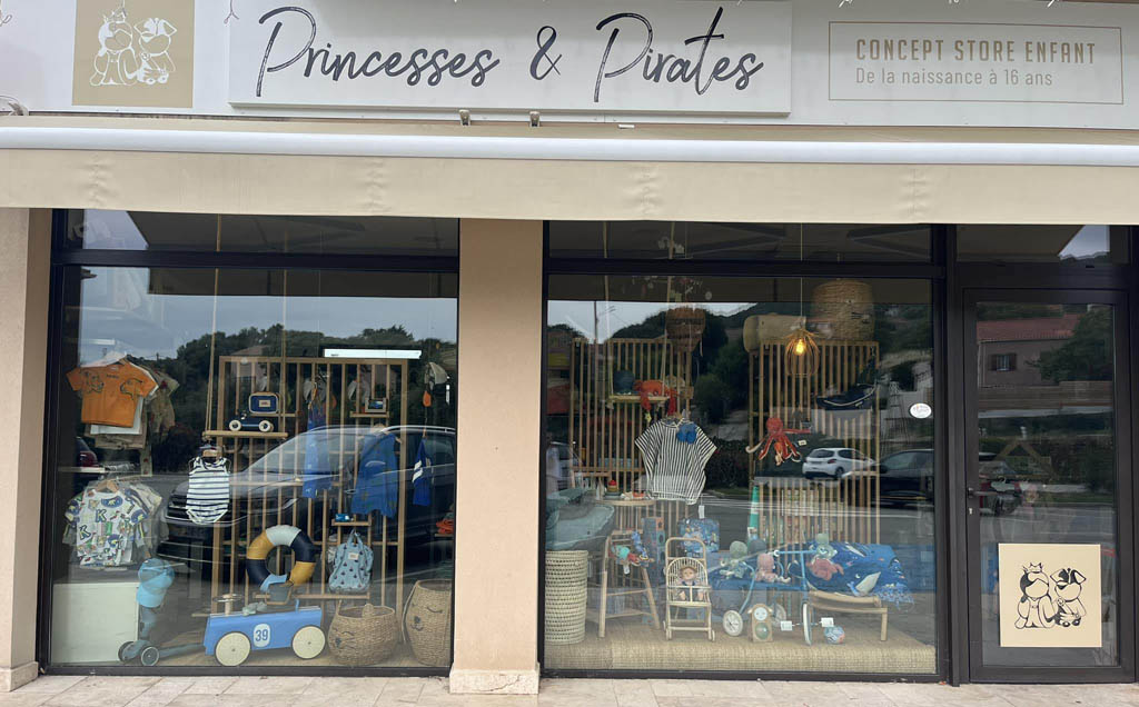 Fachada de Princesses & Pirates