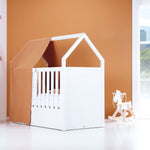 Cuna-casa Montessori para bebé (3en1) de 70x140 cm · AUNA Ariake