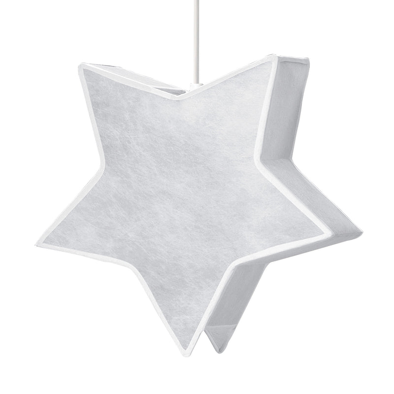 Campana lámpara de techo de 40cm forma estrella