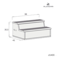 Escalera-juguetero (2en1) para cuna convertible Inside K404 · JU400-M11