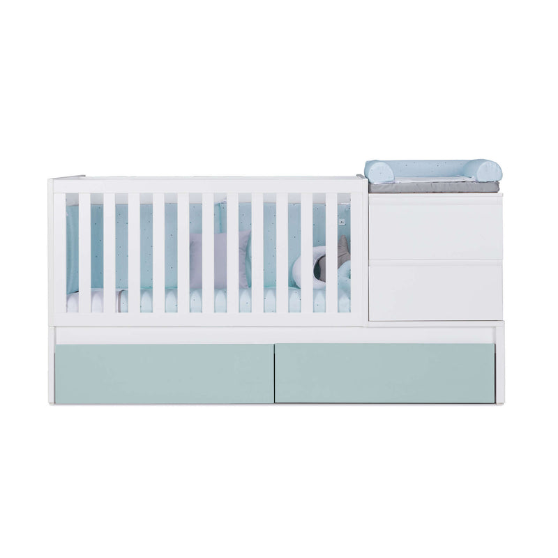 Cuna convertible 70x140 cm Inside Mint · K404-M7755