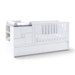 Cuna convertible 70x140 cm Neo Clip White · K506 BLANCO