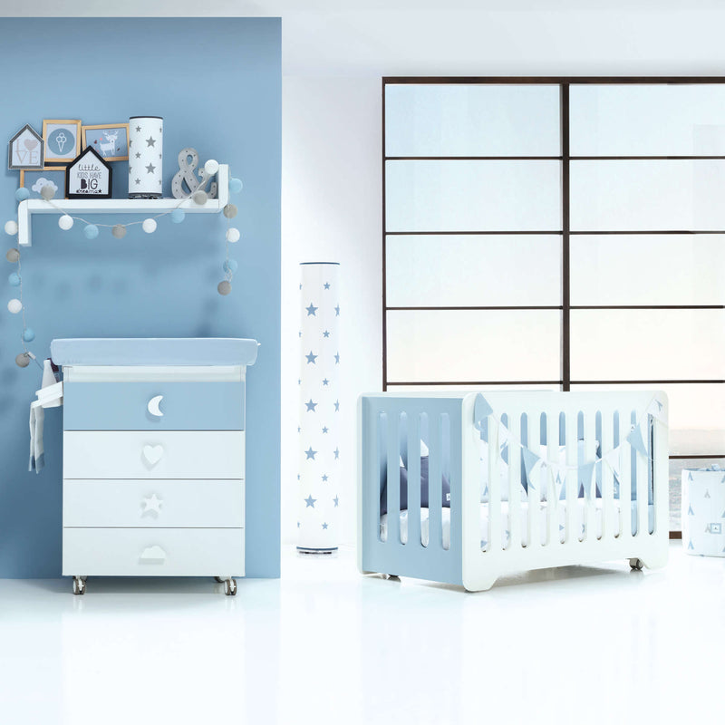 Mueble bañera para bebé con cambiador · Bubble B754