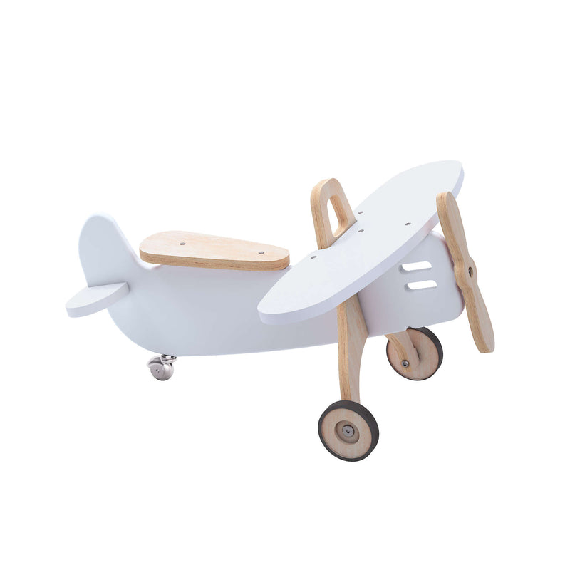 Avioneta de juguete infantil blanca