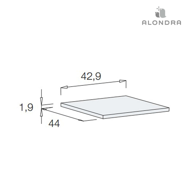 Estante adicional para cómoda Modular · WE201-G30